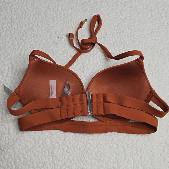 1208 NWT Victoria's Secret Swim Archives Essential Banded Push-Up Bikini 32B - Picture 5 of 5